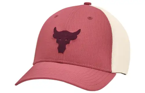 Under Armour Baseball Caps Men's Rose Red/White