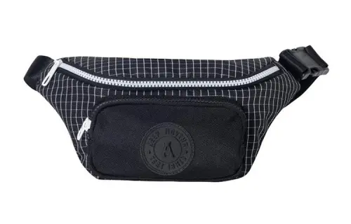 Anta Life Collection Fabric Shoulder Bag, Crossbody Bag, Sling Bag Regular Unisex Black