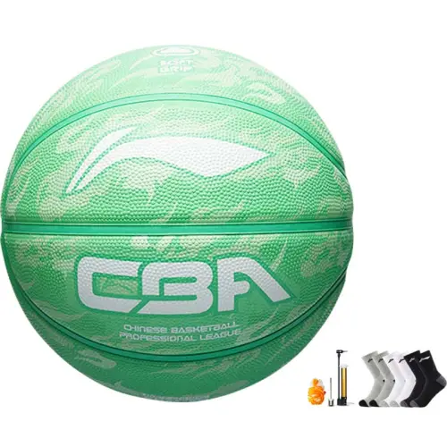 Li Ning, street universal ball, big rubber basketball uniform for students for training, for teenagers