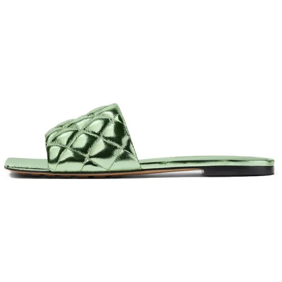 Bottega Veneta Padded Flat Sandals Women's