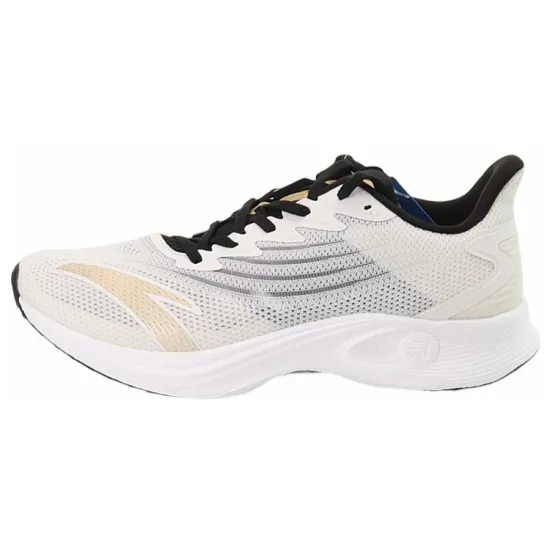 ANTA MACH 2.0 Running Shoes Men Low-Top Ivory White/Black