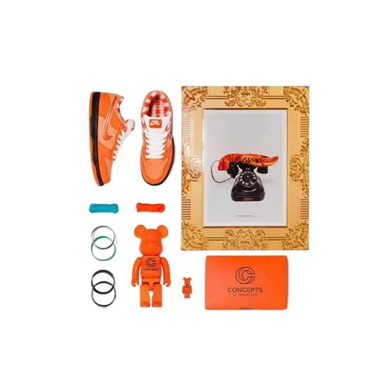Nike SB Dunk Low Concepts Orange Lobster Special Box