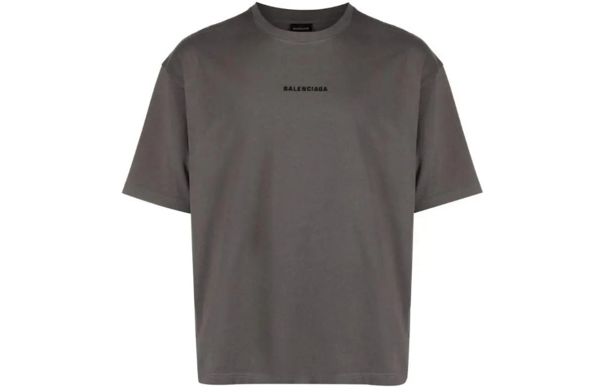 Balenciaga FW22 T Shirt Regular Fit Men's Gray