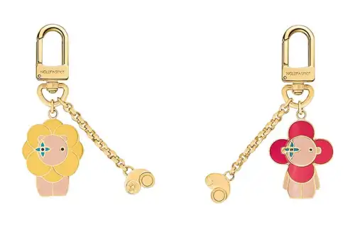 LOUIS VUITTON Vivienne And Petula Best Friend Bag Charm And Key Holder Vivienne Holiday