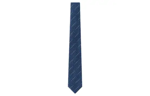 LOUIS VUITTON Monogram Tie Men's Blue