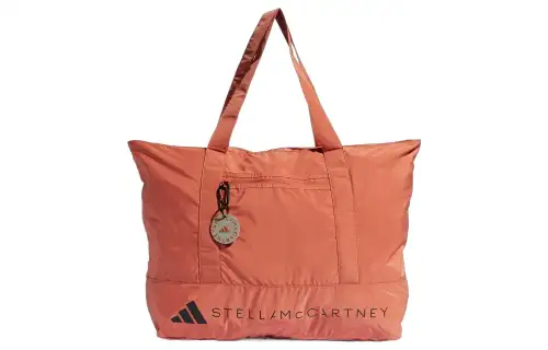 Adidas Recycled Polyester Plain Weave Fabric Portable Sports Bag, Gym Bag Women's Brown