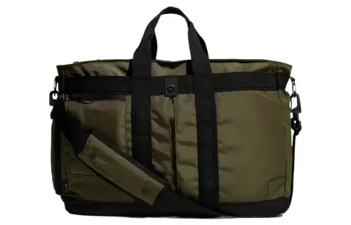Adidas Polyamide Shoulder Bag, Crossbody Bag, Handbag Regular Men's Olive Green