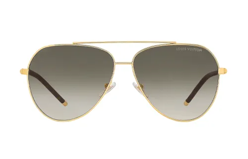 LOUIS VUITTON MNG Sunglasses Men's Gold