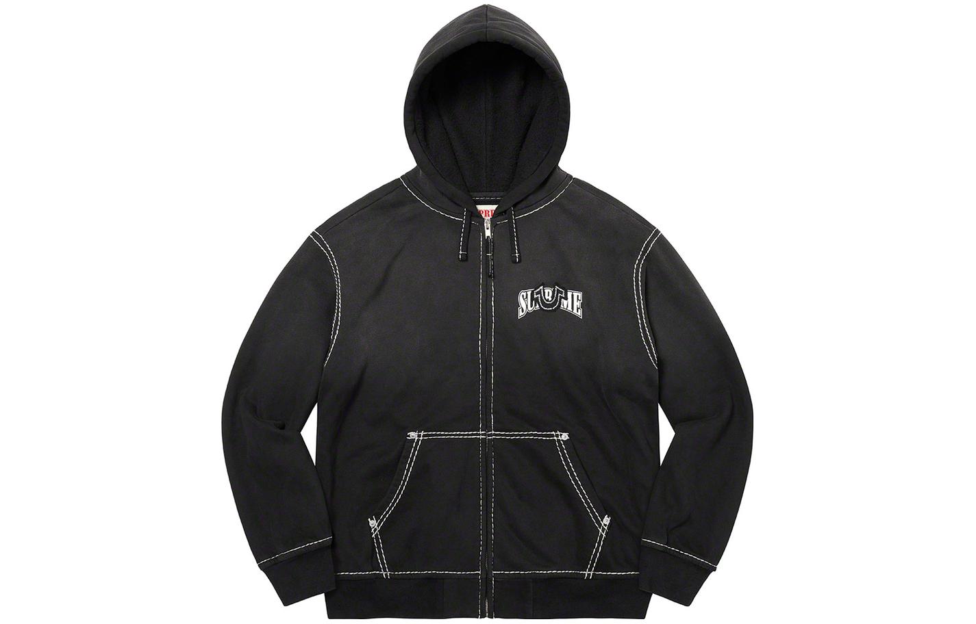 Supreme FW22 Week 14 x True Religion Zip Up Hooded Sweatshirt