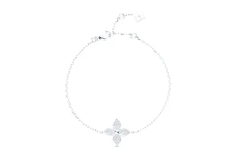 LOUIS VUITTON Idylle Blossom Bracelet White Gold Diamonds