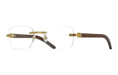 Cartier Rectangular Frame Glasses