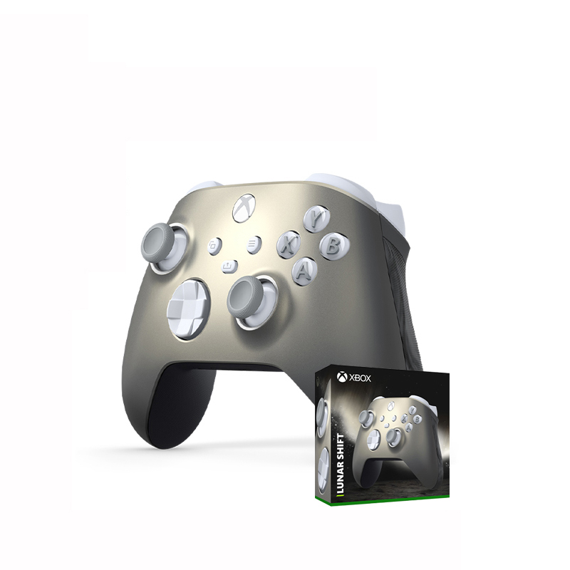 Microsoft Microsoft Aurora Silver Moon Offset Special Edition Wireless Xbox Game Controller