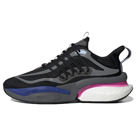 adidas AlphaBoost V1 'Black Blue Fuchsia'