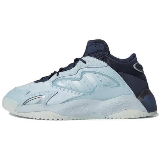 Adidas Originals Streetball Lifestyle Shoes Unisex Low-top Gray Blue/black