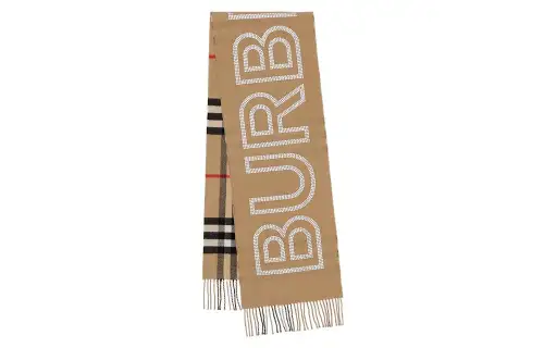 Burberry Knit Scarves Women's Khaki