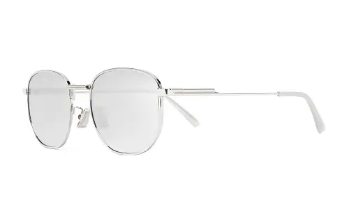 Bottega Veneta Sunglasses Men's Silver