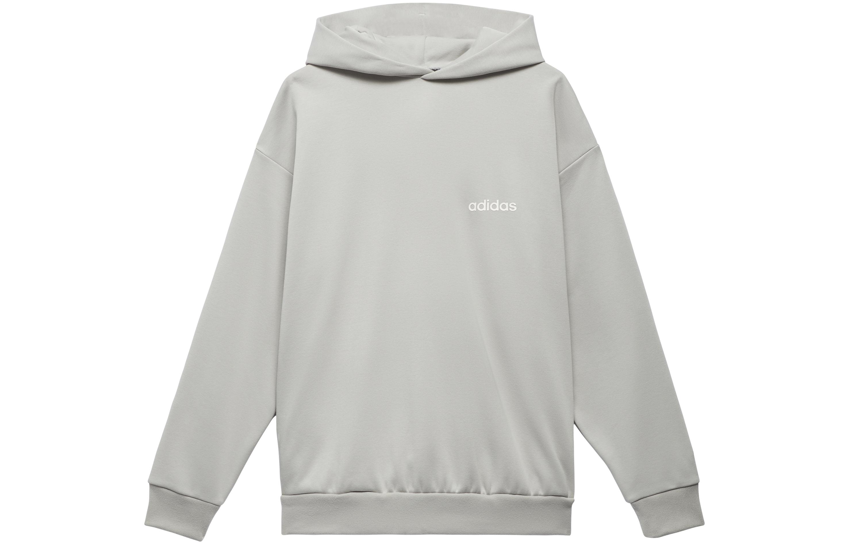 adidas originals Adidas Basketball Chapter 1 Sweat Hoodymetal Grey Logo