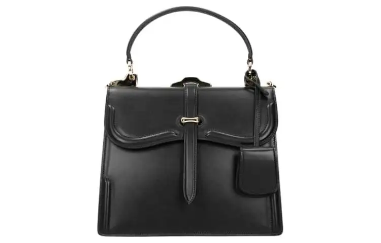 PRADA Leather Shoulder Bag, Crossbody Bag, Handbag Women's Black