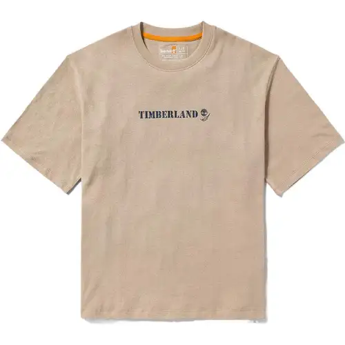 Timberland T Shirt Unisex Light Mud
