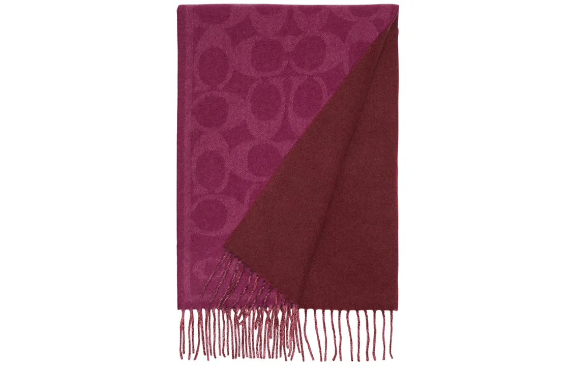 COACH 100% Small Cashmere Scarf Women's