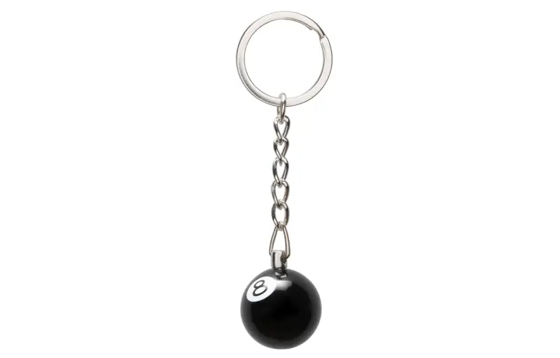 Stussy 8 Ball keyring