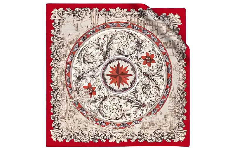 DIOR Scarves Women's Red