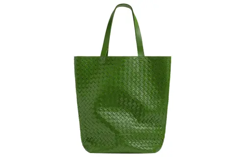 Bottega Veneta Calfskin Tote Bag, Shopping Bag, Shoulder Bag, Handbag Large Men's Avocado Green
