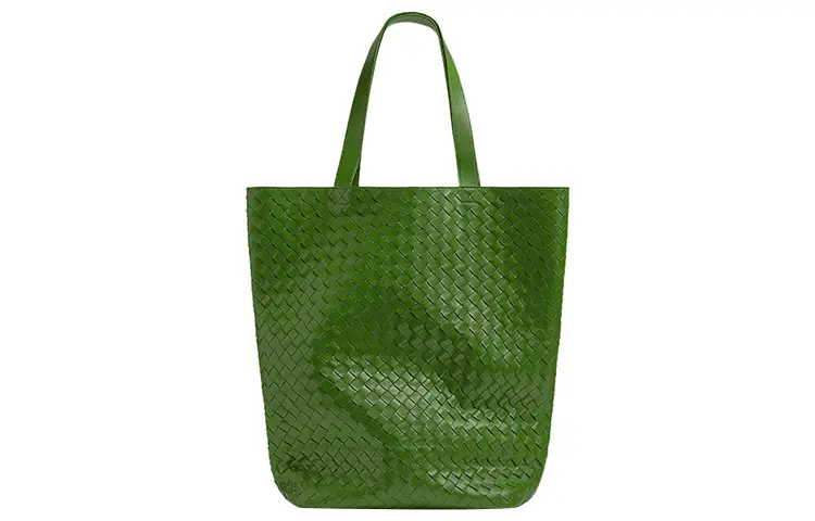 Bottega Veneta Calfskin Tote Bag, Shopping Bag, Shoulder Bag, Handbag Large Men's Avocado Green