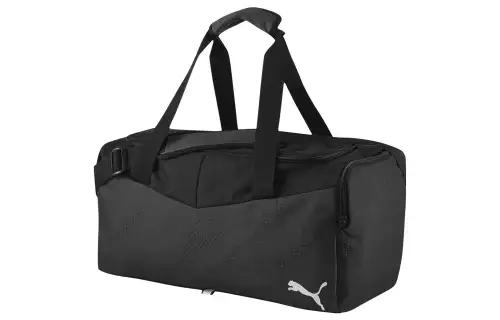 PUMA Reflective Fabric Sports Bag, Handbag, Shoulder Bag, Gym Bag Large Unisex Black