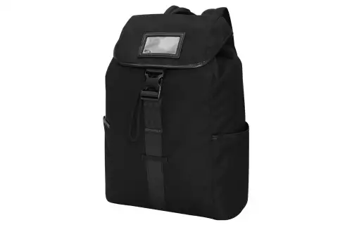 PUMA Artificial Leather With Textile Backpack Regular Unisex Black