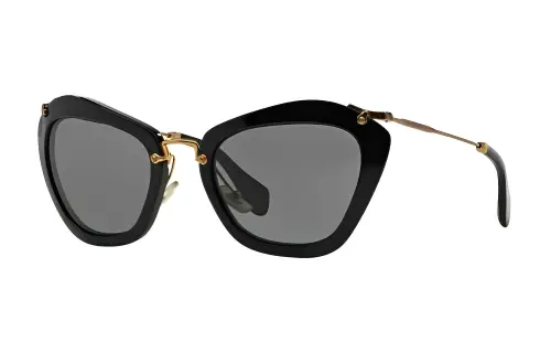 MIU MIU Plate Frame Cat Eye Sunglasses Women's
