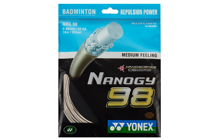 YONEX Badminton Racket Strings Unisex NBG98CH 2 Pack