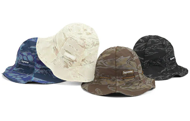 Supreme Tiger Camo Reflective Tulip Hat