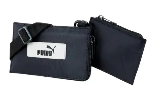 PUMA Fabric Crossbody Bag, Shoulder Bag Mini Women's Black