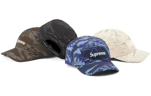 Supreme Tiger Camo Reflective Camp Cap