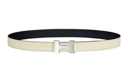 HERMES Mini Constance Cow Leather Belts Women's Width 2.4cm