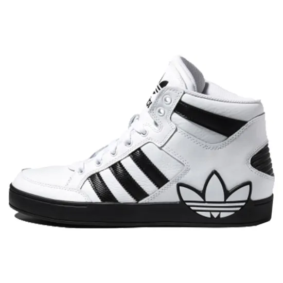 Adidas Originals Hardcourt Skateboard Shoes Unisex High-top Black/white