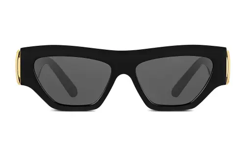 LOUIS VUITTON Plate Frame Cat Eye Sunglasses Women's
