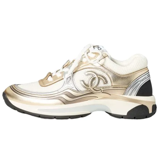 CHANEL CC Runner Gold Laminate