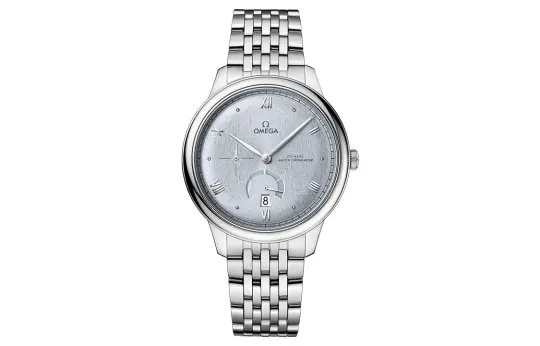 OMEGA Disc Fly Collection Elegant Automatic Mechanical Movement Men's Watches Watch 41mm Silver Dial