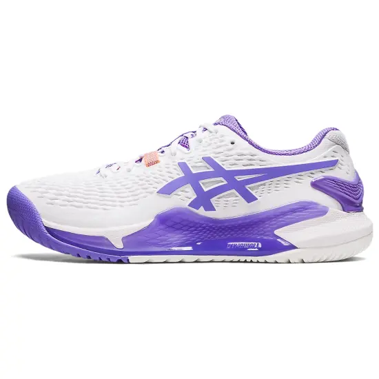Asics Women's Gel Resolution 9 'White Amethyst'