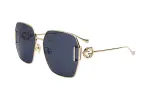 GUCCI Eyewear Geometric Frame Sunglasses