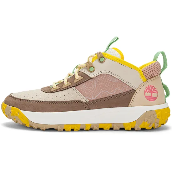 Timberland GreenStride Motion 6 Leather And Fabric Low Hiker 'Medium Beige Nubuck' Women's