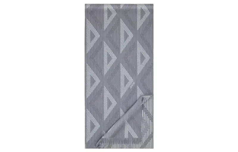 DIOR Knit Scarves Men's Gray