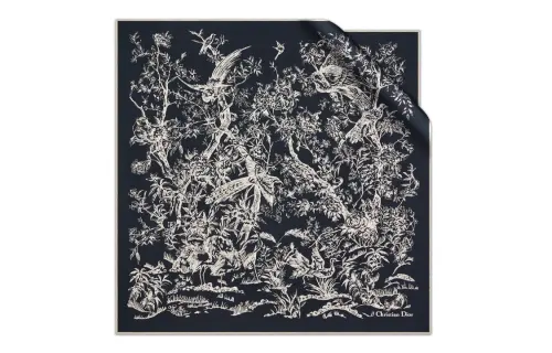 DIOR Scarves Women's Black/White