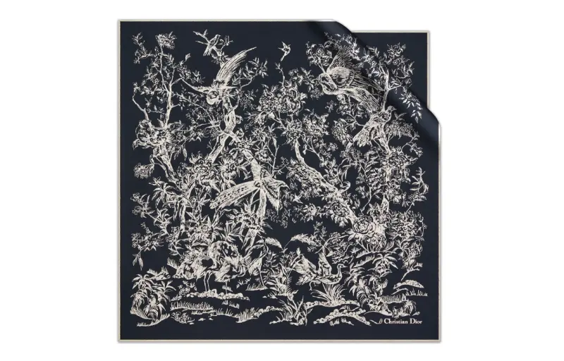 DIOR Scarves Women's Black/White