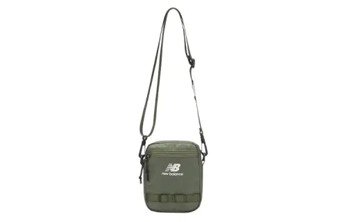 New Balance Fabric Shoulder Bag, Crossbody Bag Unisex Green