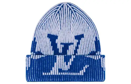 LOUIS VUITTON RIB FLOWER Wool Beanies Men's