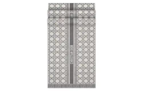 DIOR Cashmere Knit Scarves Women's