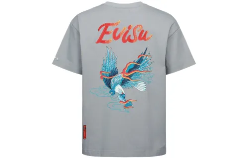 EVISU FW22 T Shirt Men's Light Gray